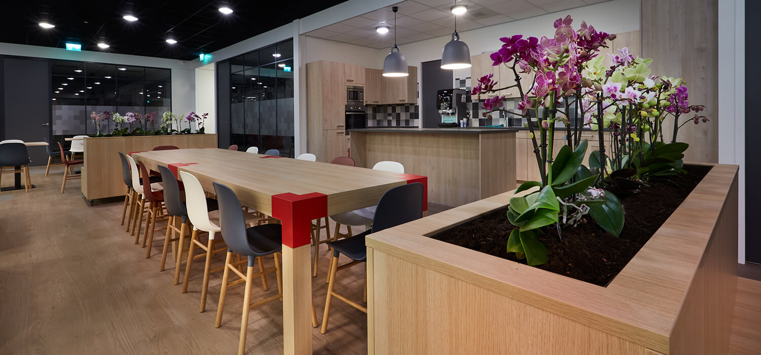 Rode Kruis - Herinrichting kantoor Den Haag