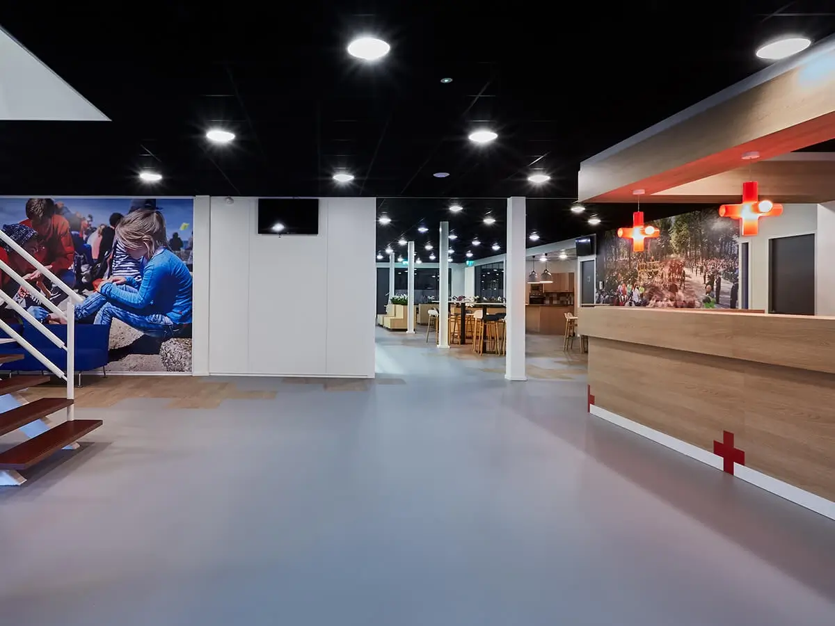 Rode Kruis - Herinrichting kantoor Den Haag 2