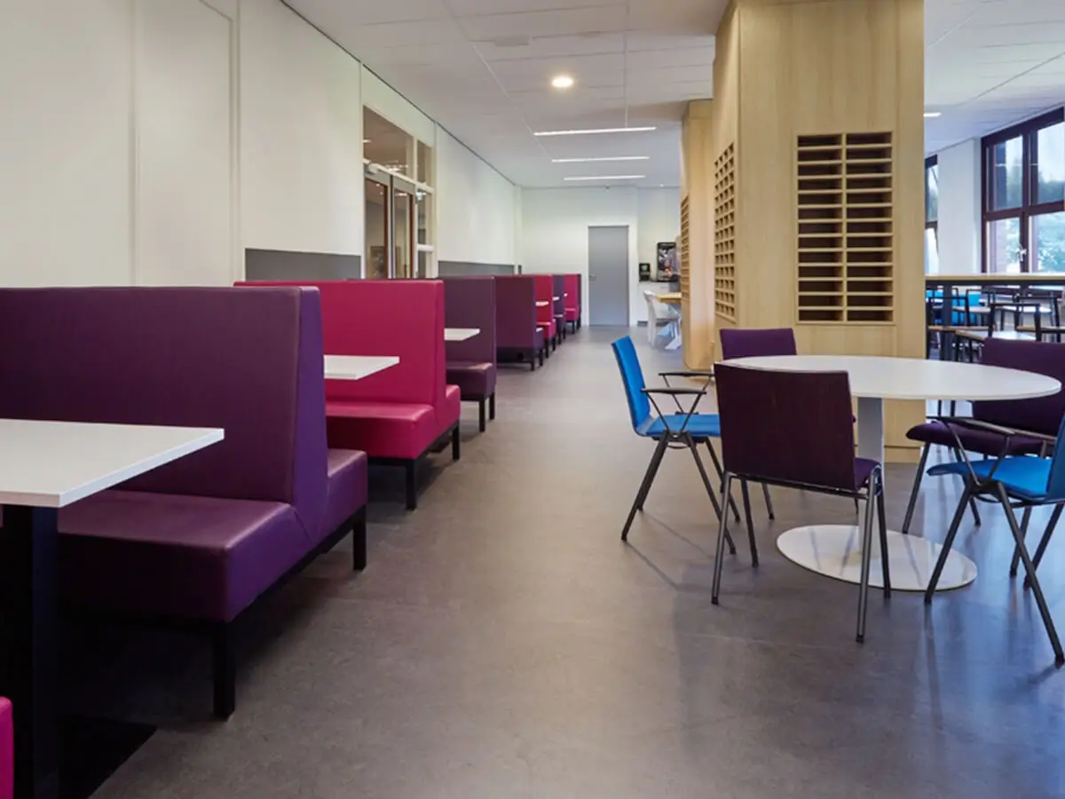 Scholengemeenschap Helen Parkhurst – Herinrichting algemene ruimtes 9 Scholengemeenschap Helen Parkhurst - Herinrichting algemene ruimtes 9