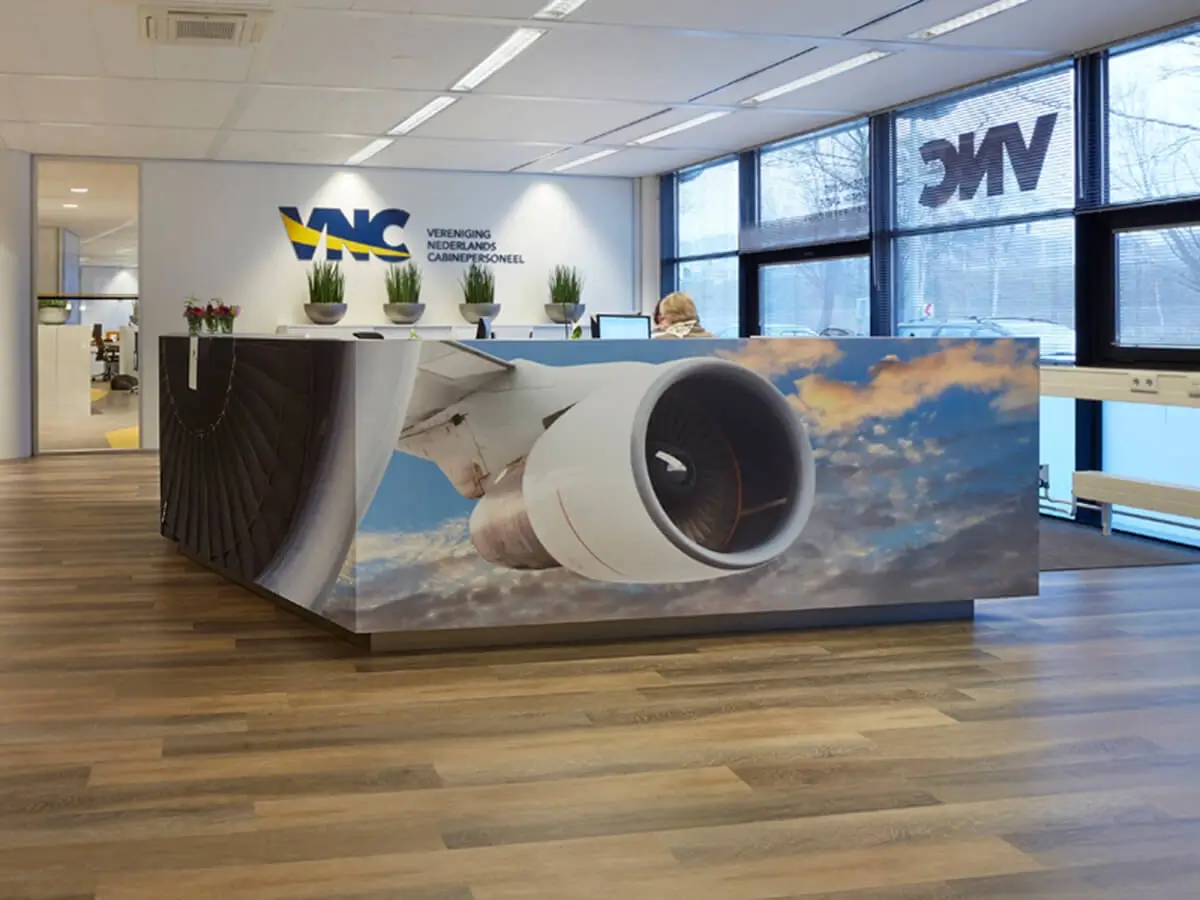 Vereniging Nederlands Cabinepersoneel - Herinrichting kantoor 1